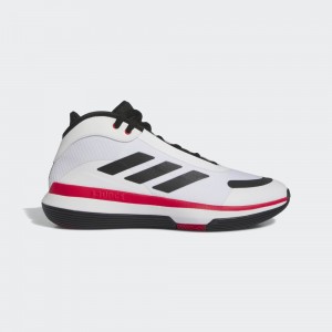 Bounce Legends White Adidas Basketball Shoes