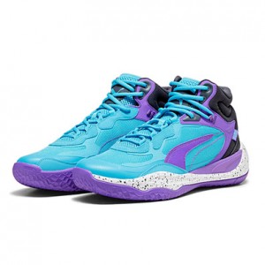 Playmaker Pro Mid Basketball Puma Shoes Blue