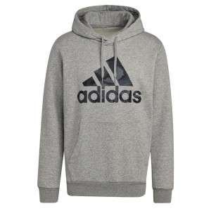 Grey Adidas Cotton Essentials Sweatshirt