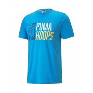 Basketball Puma Shirt "Box Out" Blue
