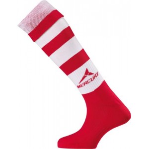 Red/White Classic Striped Socks