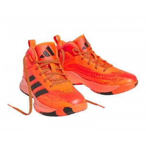 Adidas Cross Em UP 5 Kids Wide Basketball Shoes "SolRed