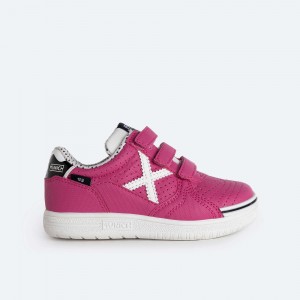 Munich G-3 Junior Velcro Pink Shoes