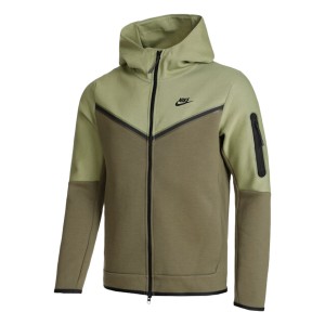 Men's NIKE Sportswear Tech Fleece Jacket Green
