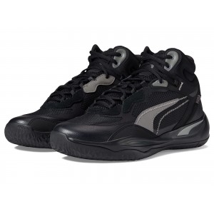 Playmaker Pro Mid Puma Basketball Shoes BLACK